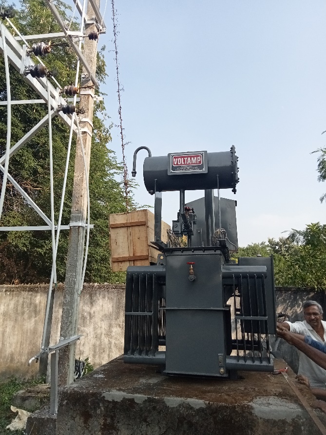 Sainik School Korukonda 100 KVA Transformer