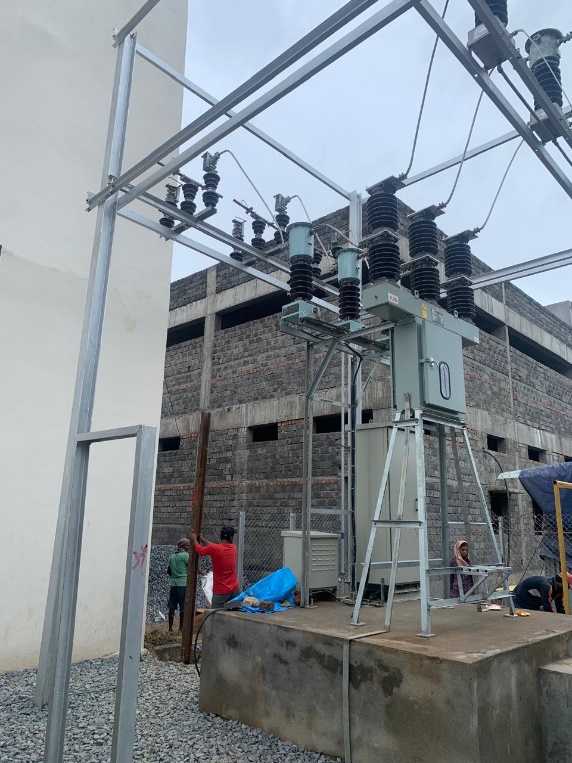 Sravani Labs 33/11 kV 1000 KVA Transformer Voltamp Make
