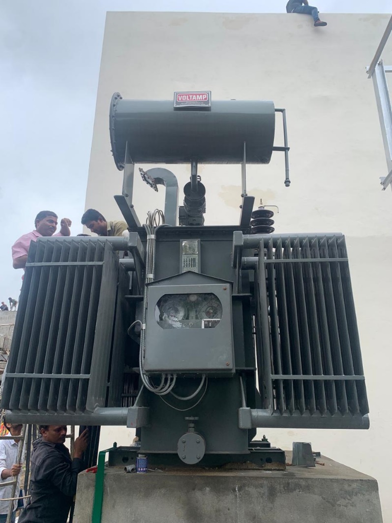 Sravani Labs 33/11 kV 1000 KVA Transformer Voltamp Make