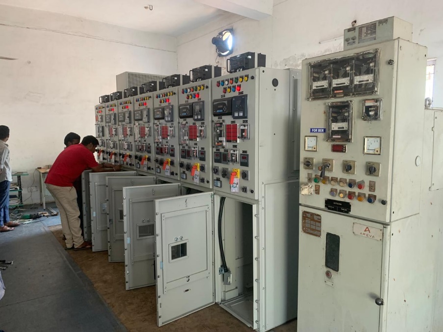 MES Dolphin Hills 7 Panel VCB Breaker Pascal Make